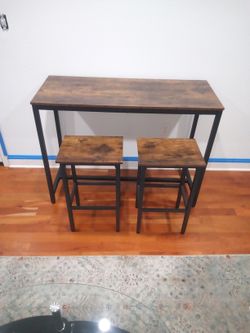 Table And Stool Set