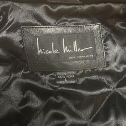 Nicole miller Leather jacket