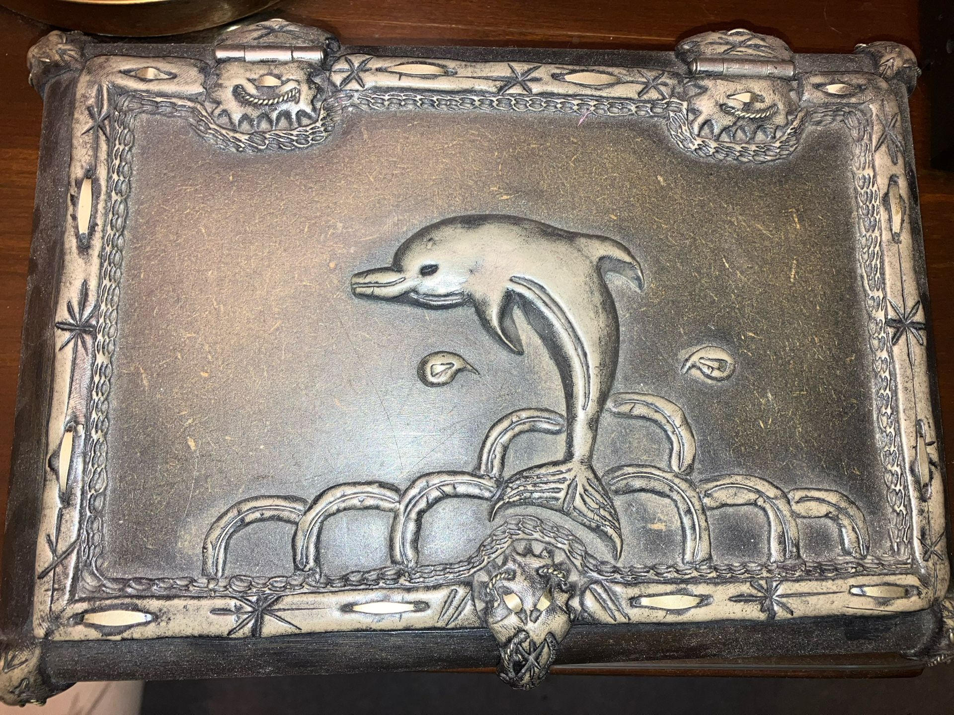 Dolphin Keepsake Storage Box