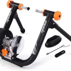 Unisky Smart Bike Trainer, Electromagnetic Automatic Resistance Indoor Bike Trainer, Compatible with Zwift