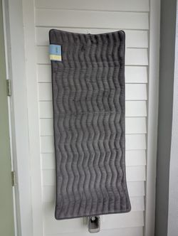Long Bath Mat with Anti-Skid Back – Charcoal Gray – New with Tag