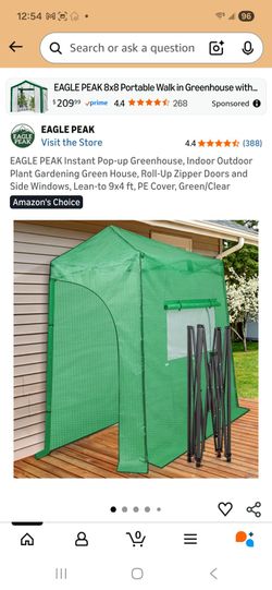 Portable greenhouse brand new in a box $80