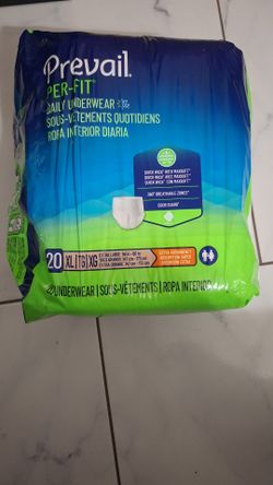 Prevail Per-Fit Daily Underwear XL 20 Count