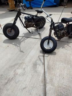 2 mini bikes