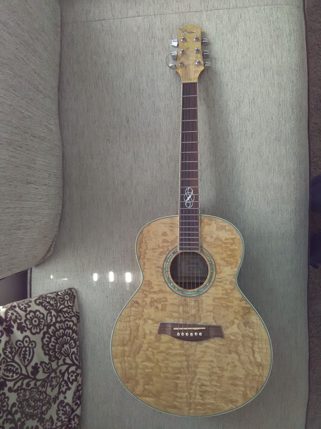 IBANEZ Exotic wood series EW20ASNT1201 WITH TRAVEL BAG