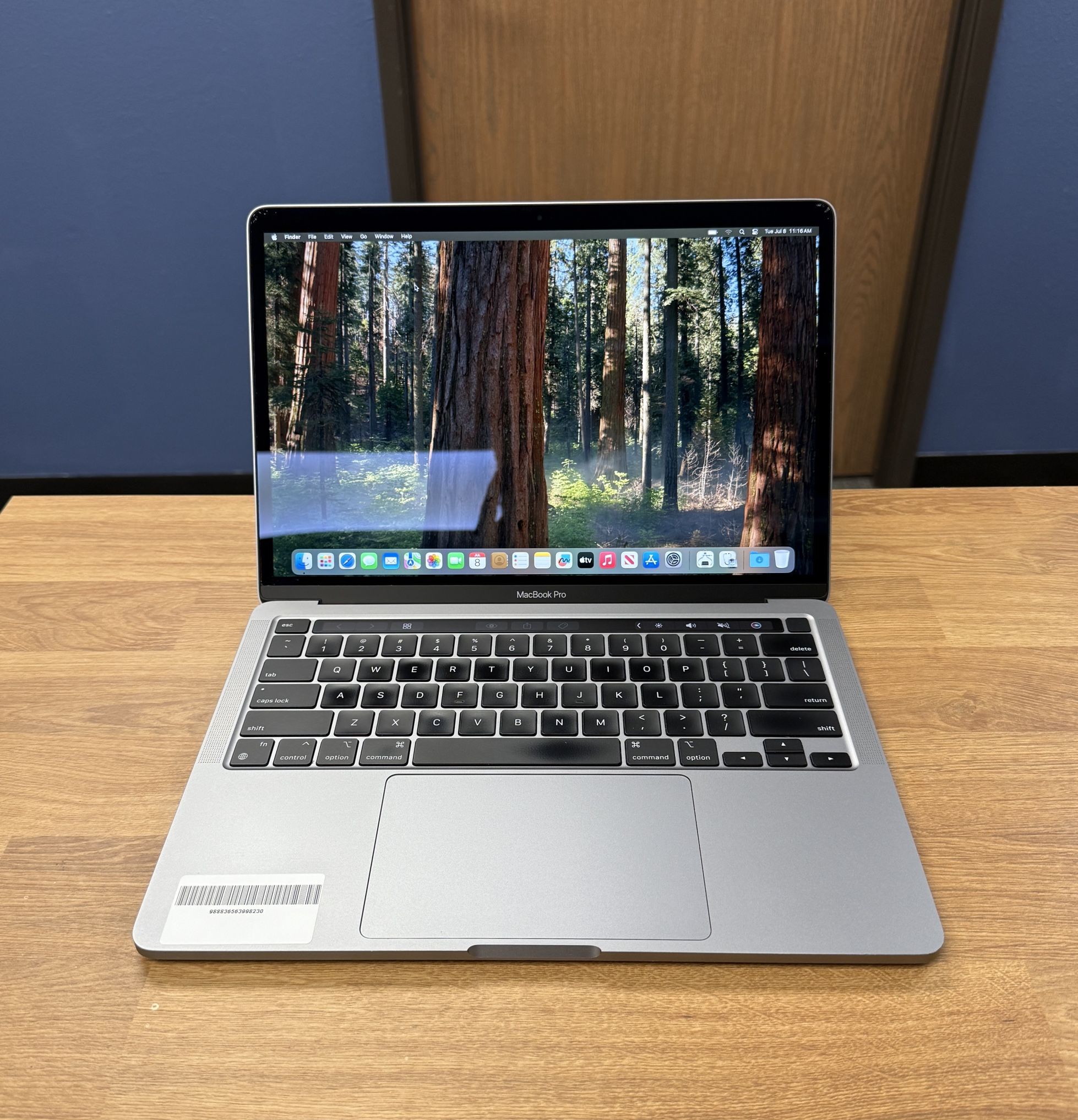 13" MacBook Pro M1 8 Core CPU