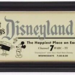 Walt Disneys Disneyland Park Retro Eras 1950s Frame