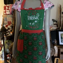 Beautiful vintage Christmas apron