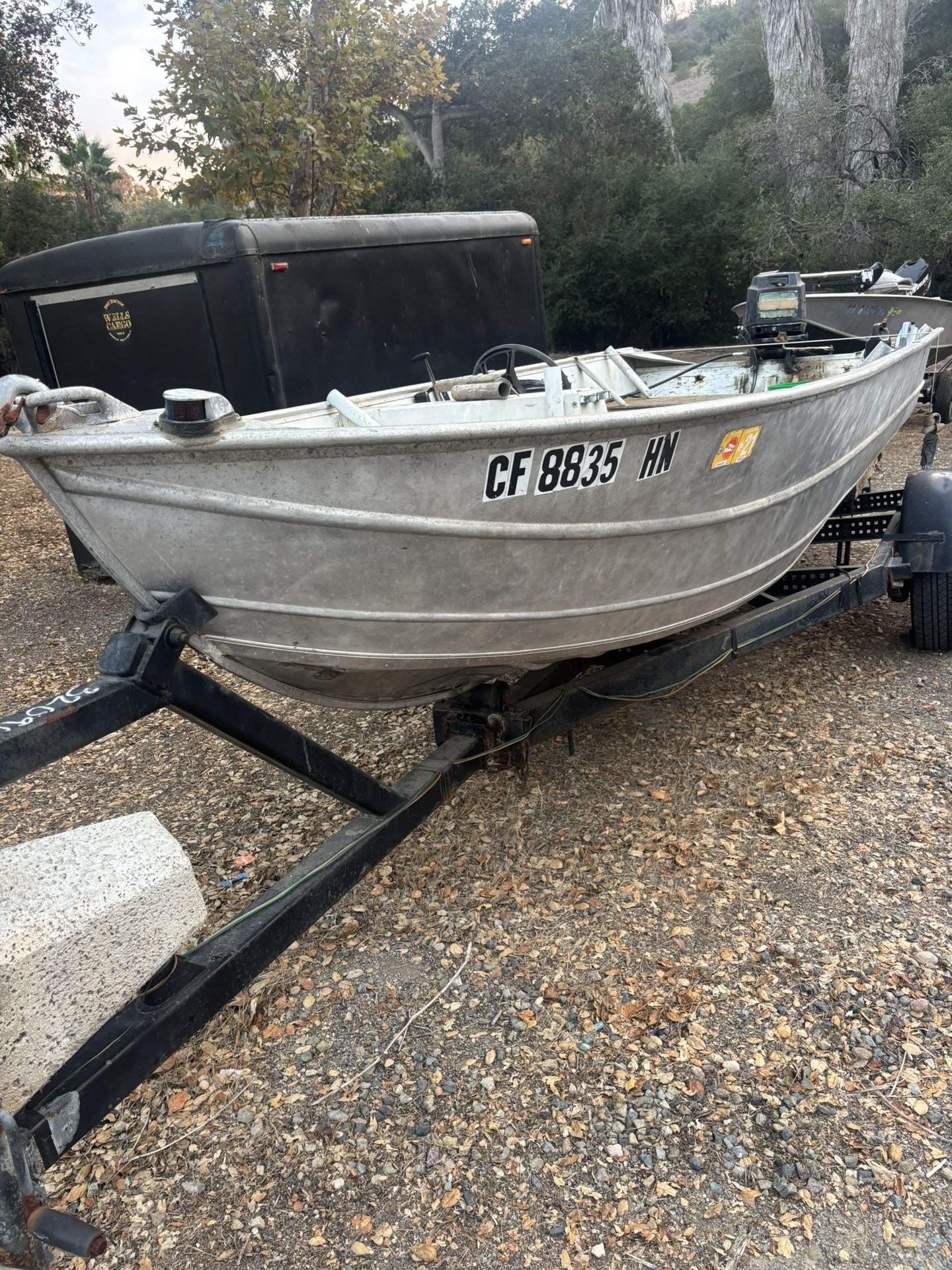 17’ Aluminum Boat 