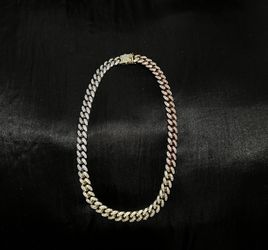 3 Tone GLD Cuban Link Chain