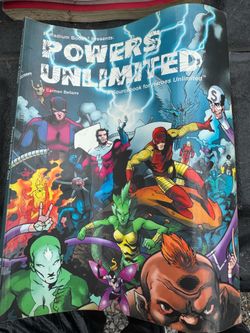 PAL0521 Heroes Unlimited RPG: Powers Unlimited