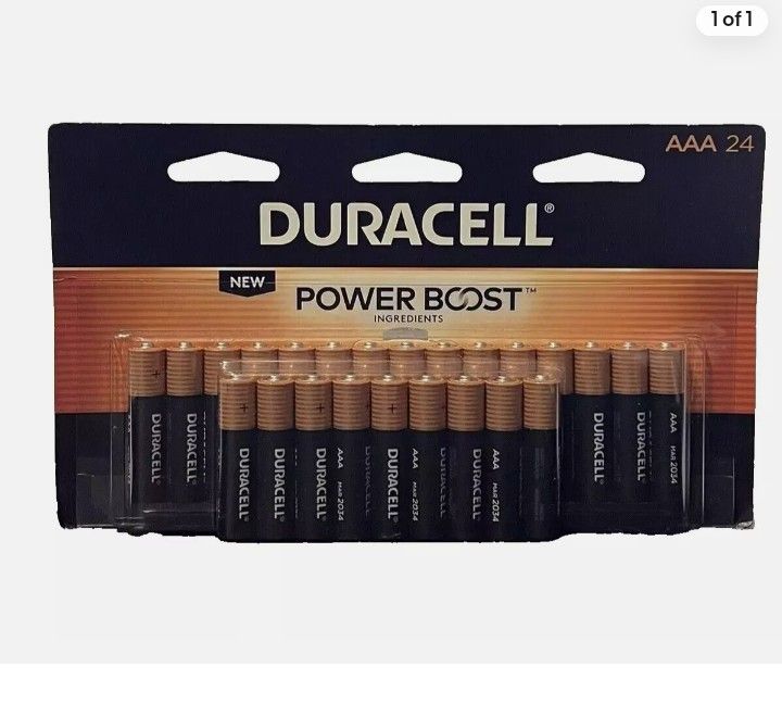 24 Pack Of Duracell Batteries