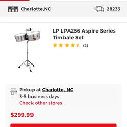 LPA256 Aspire Series Timbale Set