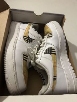 Custom Burberry Nike Air Force 1 Men’s Size 9.5 