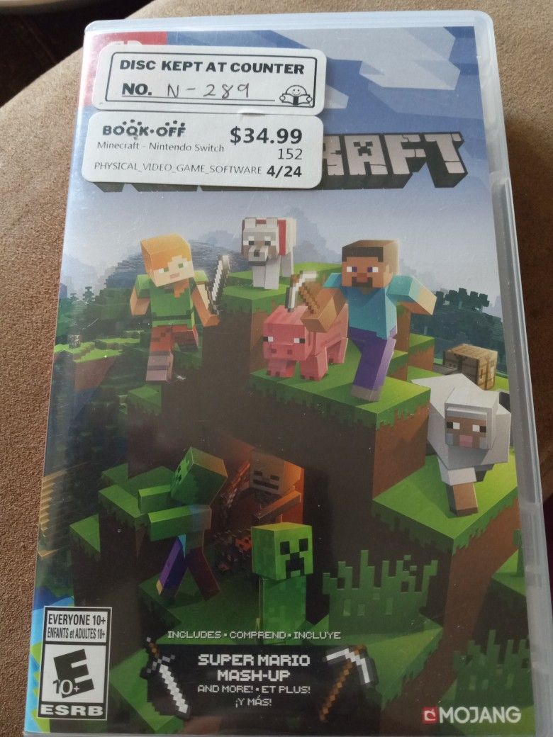 Minecraft Nintendo Switch 