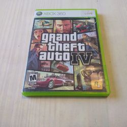 Grand Theft Auto 4 Xbox 360