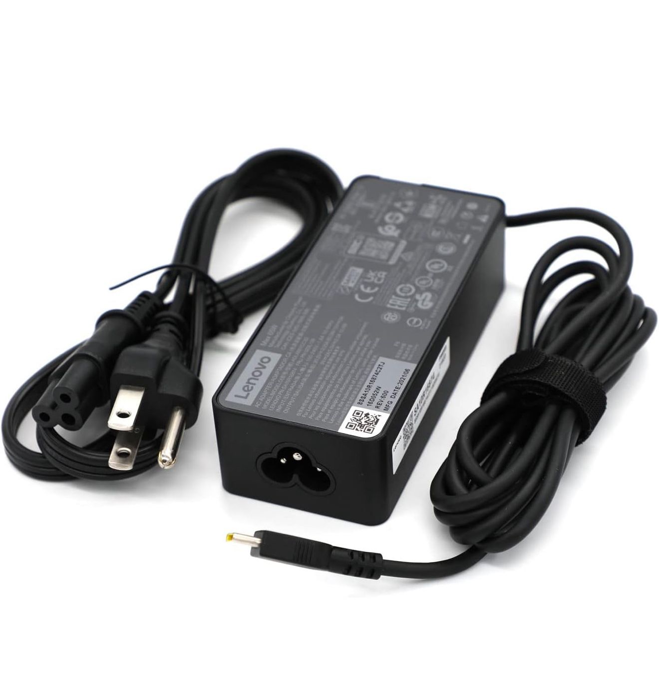 Lenovo Laptop Charger 65W Watt USB Type C(USB-C) AC Power Adapter - ThinkPad T14 T15 E14 E15 X1Carbo