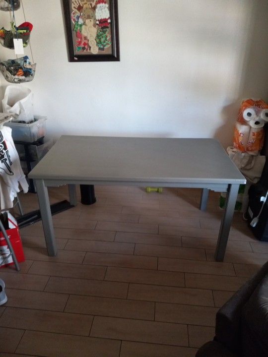 Farm Table Painted Grey (Antique)