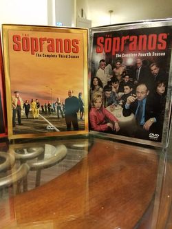 The Sopranos Dvd collection seasons 1-4 complete