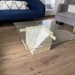 Glass Coffee Table Tessellated 