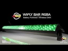American DJ "WiFly Bar RGBA" Battery Operated DMX(rechargeable) LED Light