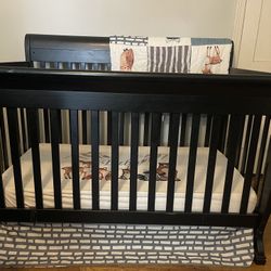 Baby Crib With Bedding
