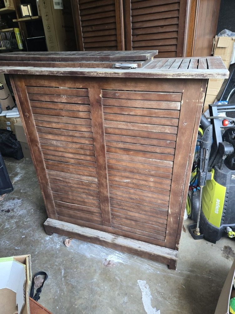 Rustic Wooden Bar