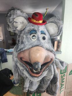 Chuck E Cheese Animatronic Mascot Mask