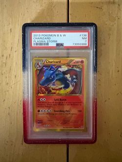 Pokemon PSA 7 Charizard Plasma Storm