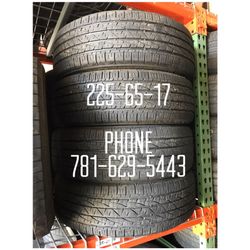 Used Tire For Sale 225/65/17 $200 All Four installed