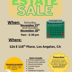 Estate Sale 