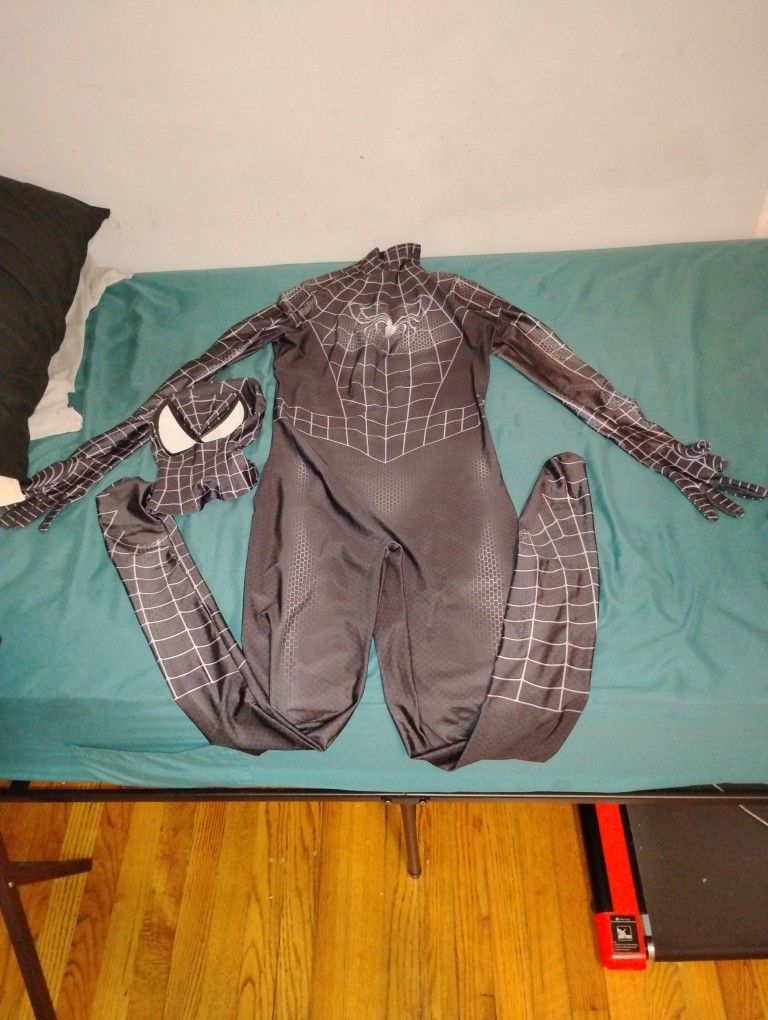 raimi Black Suit Spiderman Costume Large From Sim cosplay