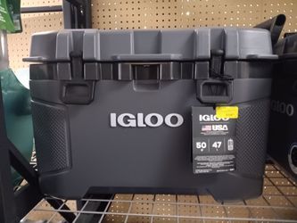 50QT Igloo Carbonite Cooler
