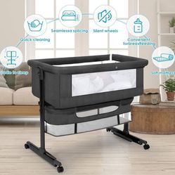 NEW! Yadaqe Baby Basinet Bedside Sleeper