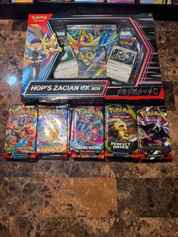 Pokémon Packs and Hops Zachian