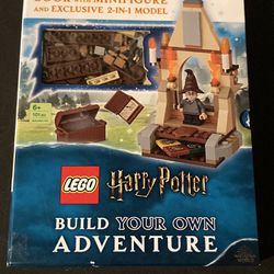 Harry Potter Build Your Own Adventure Lego Minifigure Book Kit 101pc, New (Kk3)