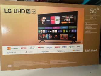 LG 50” Smart TV