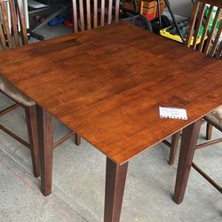 High Top Table And Chairs