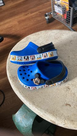 Disney Fun Lab Cobalt Blue CROCS 4C