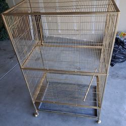 Golden Bird Cage