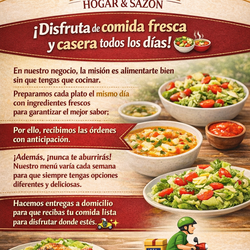 Solo a pedidos Lunes a sábado