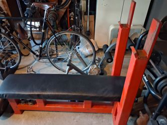 Vintage weight bench