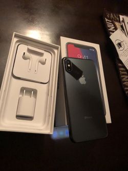 iPhone X 64gb AT&T n cricket