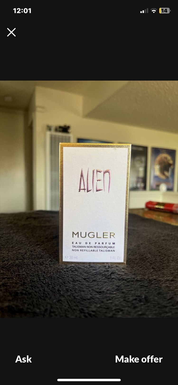 Alien Mugler BRAND NEW 2oz