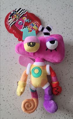 TADC The Amazing Digital Circus ZOOBLE Plush 8" Official Moose Toys Glitch