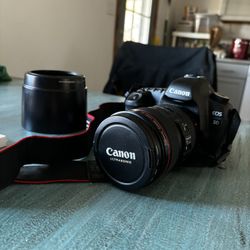 CANON EOS 5D MARK 2 CAMERA WITH LENSES