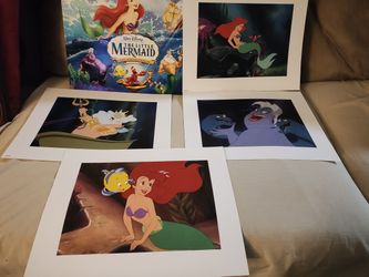 Disney Lithograph Set