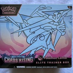 Pokemon Center Chaos Rising ETB