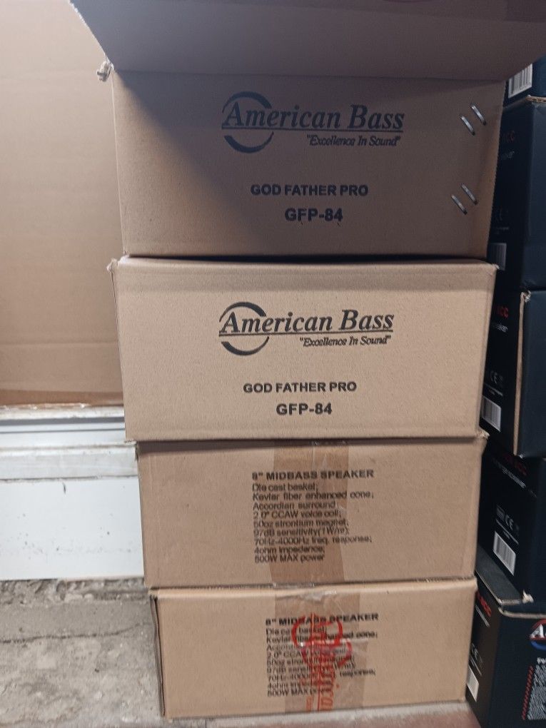 American Bass Gf Pro 8" New