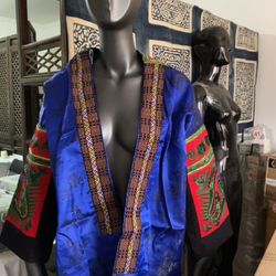 Antique style dragon silk festival  cloth